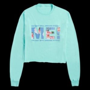 Taylor Swift ME! Cropped Sweatshirt Merch Size L